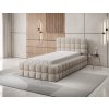 Čalouněná postel Dizzle s úložným prostorem (Materiál potahu Jaffray 18 - béžová, Rozměr 90x200)