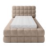 Čalouněná postel Dizzle s úložným prostorem (Materiál potahu Jaffray 18 - béžová, Rozměr 90x200)