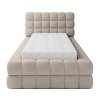 Čalouněná postel Dizzle s úložným prostorem (Materiál potahu Jaffray 18 - béžová, Rozměr 90x200)