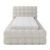 Čalouněná postel Dizzle s úložným prostorem (Materiál potahu Jaffray 18 - béžová, Rozměr 90x200)