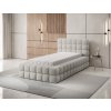 Čalouněná postel Dizzle s úložným prostorem (Materiál potahu Jaffray 18 - béžová, Rozměr 90x200)