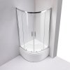 KABINA PRYSZNICOWA POLOKRAGLA Z BRODZIKIEM MAJA CHROM 80 80 CM %5B100807%5D 1200