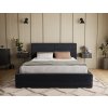 Čalouněná postel Pesillo s úložným prostorem