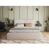 Čalouněná postel Pesillo s úložným prostorem