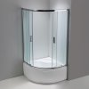 KABINA PRYSZNICOWA POLOKRAGLA Z BRODZIKIEM MAJA CHROM MROZONE SZKLO 90 90 MAJA CH FR 90 90 %5B148089%5D 1200