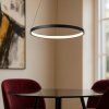 Závěsné LED osvětlení Modern Circle D99 LHJ012-CP 80cm černé