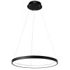 Závěsné LED osvětlení Modern Circle D99 LHJ012-CP 80cm černé