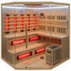 Kombinovaná sauna 2v1 HYD-7525 - Infrasauna + finská sauna 200x200, 5-6 osob