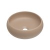 Keramické umyvadlo na desku UN-WIKI-MC, cappuccino