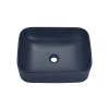 Keramické umyvadlo na desku UN-KAMA-MNB-50, tmavě modrá