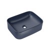 Keramické umyvadlo na desku UN-KAMA-MNB-50, tmavě modrá