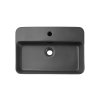 Keramické umyvadlo na desku TRUST 2, tmavě šedá