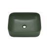 Keramické umyvadlo na desku UN-KAMA-MFG-50, zelená