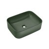 Keramické umyvadlo na desku UN-KAMA-MFG-50, zelená