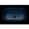 Keramické umyvadlo na desku UN-NELI-MNB, tmavě modrá