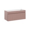 Koupelnová skříňka pod umyvadlo Iconic Rose 100 antická růžová