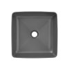Keramické umyvadlo na desku UM-6276 SLIM 40, šedá