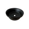 Keramické umyvadlo na desku UN-MADA-MB, černá mat
