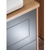 Koupelnová skříňka pod umyvadlo Madera Grey 60 grafit/dub artisan