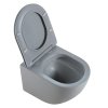 MISKA WC WISZACA RIMLESS PEAK MTGR RIM 03 SZARY MAT DESKA WOLNOOPADAJACA DUROPLAST %5B162064%5D 1200