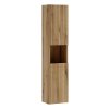 Doplňková koupelnová skříňka vysoká Nova Coast Evoke 30 dub coast evoke