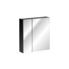 Zrcadlová skříňka bez osvětlení Santa Fe Black 60 černá