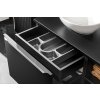 Koupelnová skříňka pod umyvadlo Santa Fe Black 80 černá
