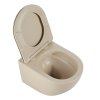 MISKA WC WISZACA RIMLESS PEAK CAP RIM 03 CAPPUCCINO DESKA WOLNOOPADAJACA DUROPLAST %5B162134%5D 1200