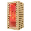 SAUNA SUCHA INFRARED NISKOTEMPERATUROWA TROMSO1 1 OSOBOWA 90 90 CM 230 V %5B160583%5D 1200