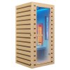 SAUNA SUCHA INFRARED NISKOTEMPERATUROWA TROMSO1 1 OSOBOWA 90 90 CM 230 V %5B160586%5D 1200