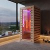 SAUNA SUCHA INFRARED NISKOTEMPERATUROWA TROMSO1 1 OSOBOWA 90 90 CM 230 V %5B160588%5D 1200