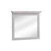 Závěsné zrcadlo bez osvětlení Palace White 85x76 cm