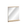 Závěsné zrcadlo bez osvětlení Nova Oak 50x57 cm