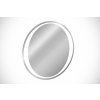 Závěsné zrcadlo s LED osvětlením Aurelia ⌀60 cm