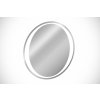 Závěsné zrcadlo s LED osvětlením Aurelia ⌀80 cm