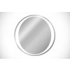 Závěsné zrcadlo s LED osvětlením Aurelia ⌀80 cm
