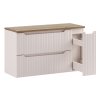 Koupelnová skříňka pod deskové umyvadlo Nova Cashmere 100 kašmír