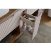 Koupelnová skříňka pod deskové umyvadlo Nova Cashmere 100 kašmír