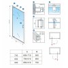 DRZWI PRYSZNICOWE UCHYLNE DO WNEKI ZES KZ18A 70 CHROM 70 CM 6 MM %5B169399%5D 1200