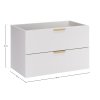Koupelnová skříňka pod umyvadlo Aster White 80 bílá