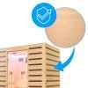 Infrasauna Relax HYD-6713 153x110, 3-4 osoby
