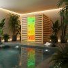 Infrasauna Relax HYD-6714 180x150, 4-5 osob