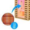 Infrasauna Relax HYD-6714 180x150, 3-4 osoby