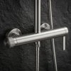 Sprchový komplet REA RIVO, nikl kartáčovaný