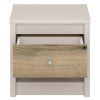Noční stolek, kašmír/dub evoke, KAROS 1S