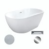 Akrylátová volně stojící vana Navia Glam S 140x75 (150x80, 160x80)