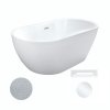 Akrylátová volně stojící vana Navia Glam S 140x75 (150x80, 160x80)