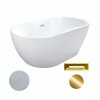 Akrylátová volně stojící vana Navia Glam S 140x75 (150x80, 160x80)