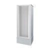 Průmyslový sprchový box POLY NEW 80 W-VDK, KŘÍDLOVÉ DVEŘE