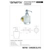 RETRO gold-chrom: Dávkovač mýdla, 200 ml - 144209108